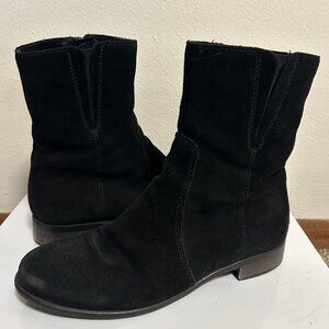 La Canadienne Solana Low Heel Ankle Boots Size 7M